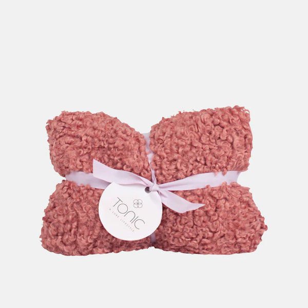 Boucle Heat Pillow Clay