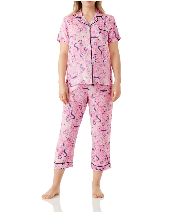 Daydreaming Pyjama Set with 7/8 Pant