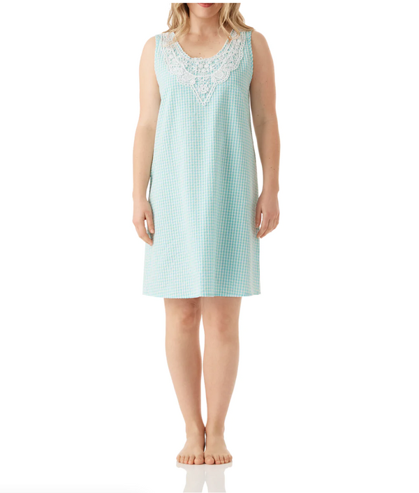 Mint Summer Country Sleeveless Nightie