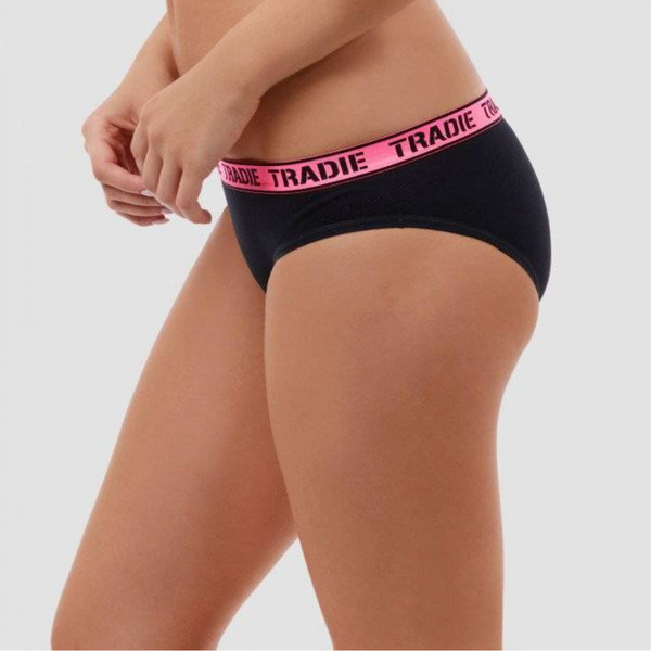 LADIES TRADIE 6 PACK COTTON UNDERWEAR BIKINI BRIEFS FOCUS (SB3)